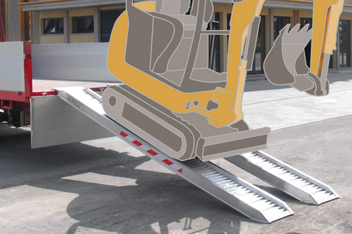 Verladerampen und Aluschienen Verkauf