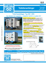 WC Anhänger und Toilettenanhänger kaufen Sie im Anhängerpark Salzburg